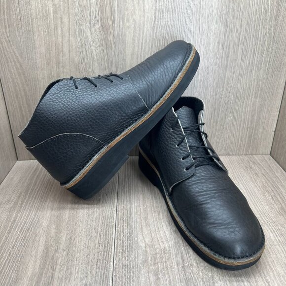 Irish Setter Men\'s Leather Lace Up Chukka Boots Size 9.5 Removable Insole Black main image 14
